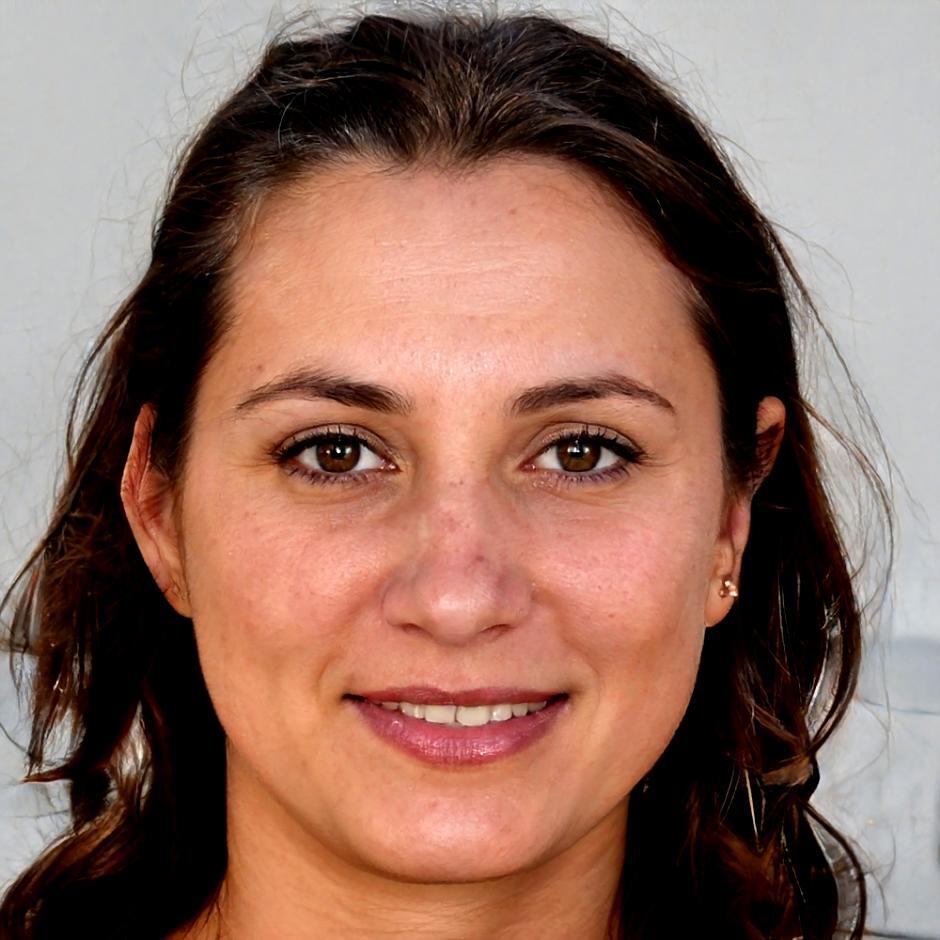 Retrato de instructora de yoga deportivo